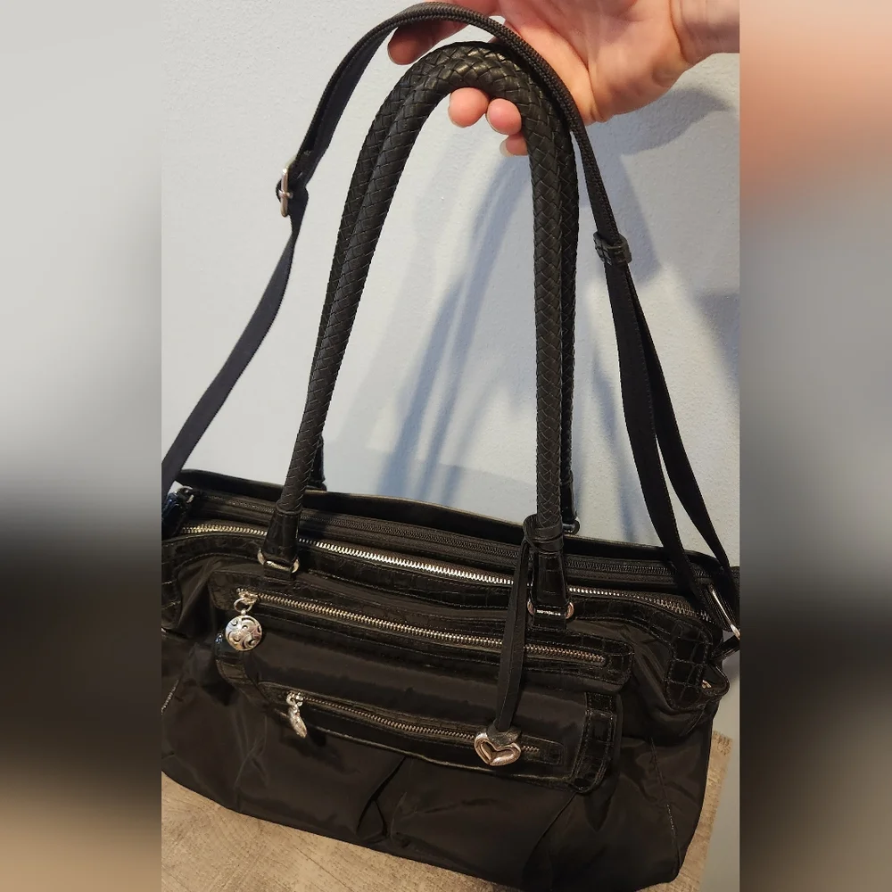 Brighton Maxwell Smart Tote Nylon/Leather - Picture 6 of 13